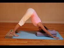 Supported Downward Facing Dog