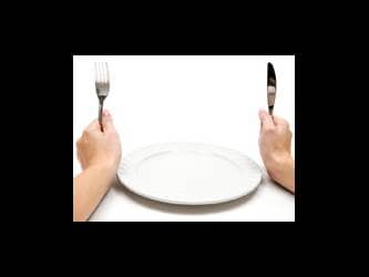 plate knife fork eat eating