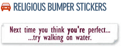 Religious Bumper Stickers