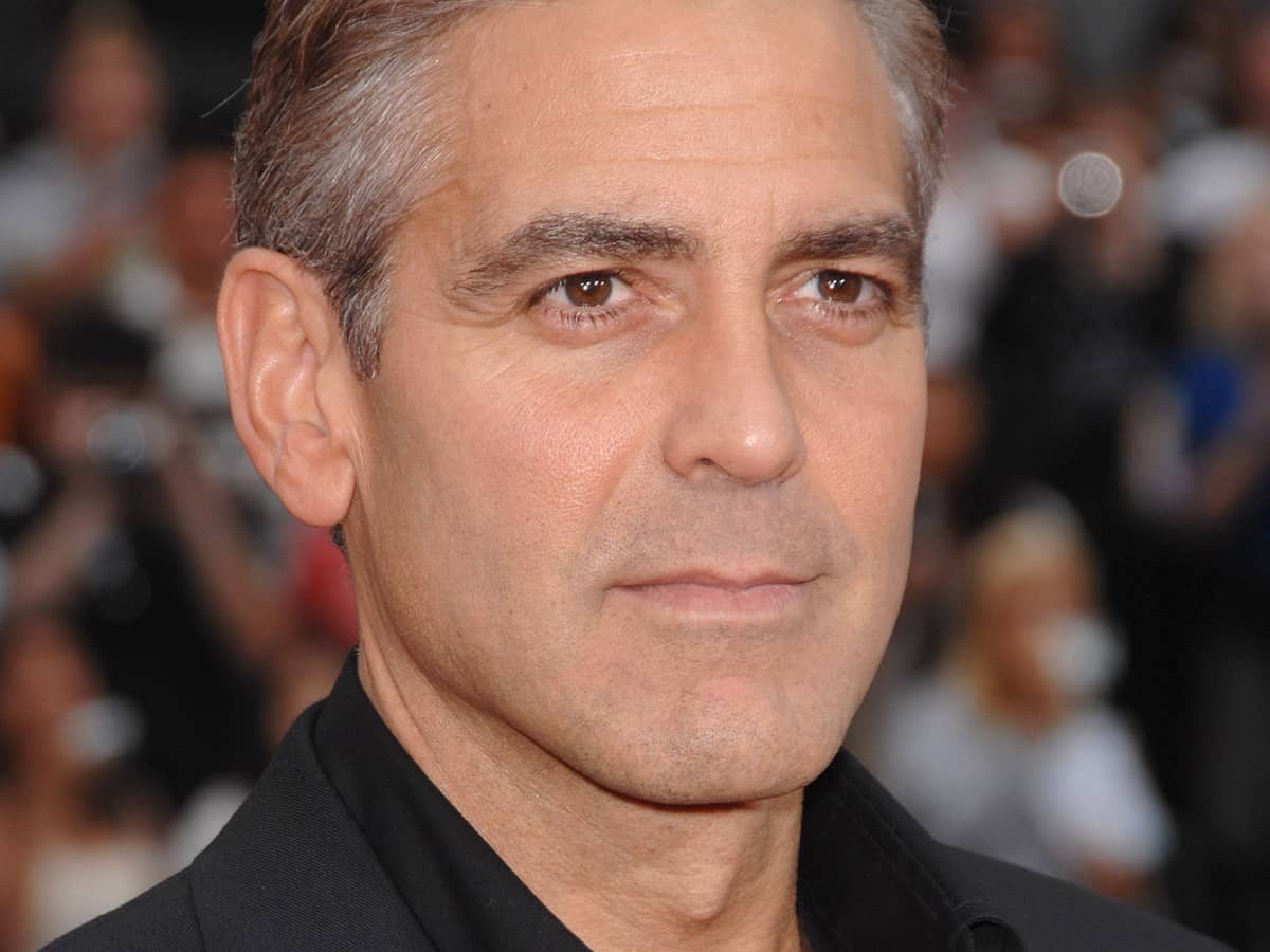 What does George Clooney believe?