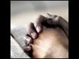 clasped hands