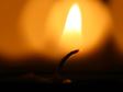 candle flame close-up
