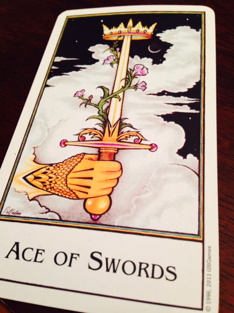 Карта ace of swords