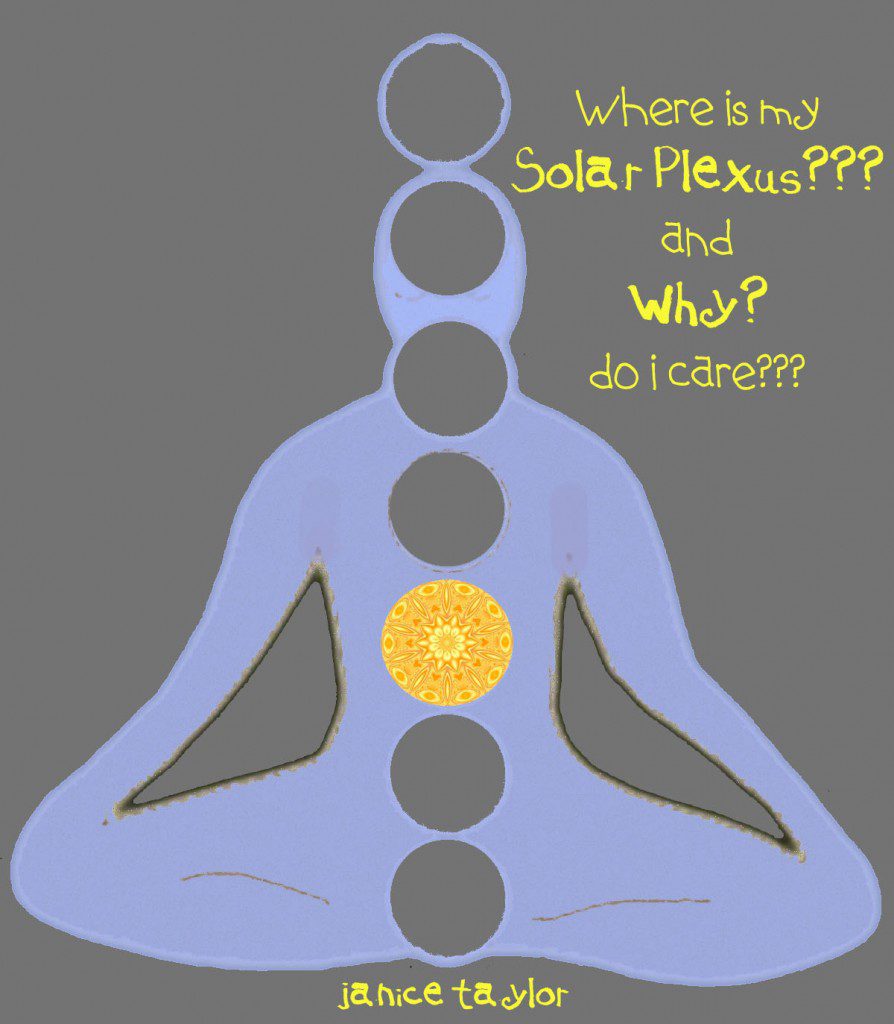 Where is my solar plexus? And why should I care? - Our Lady of Weight Loss